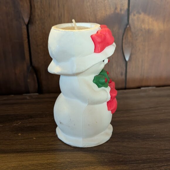 Vintage Avon Mrs. Snowlight Bayberry Scented Candle - Picture 3 of 6